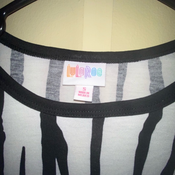 LuLaroe Randy Zebra Small - Picture 3 of 5